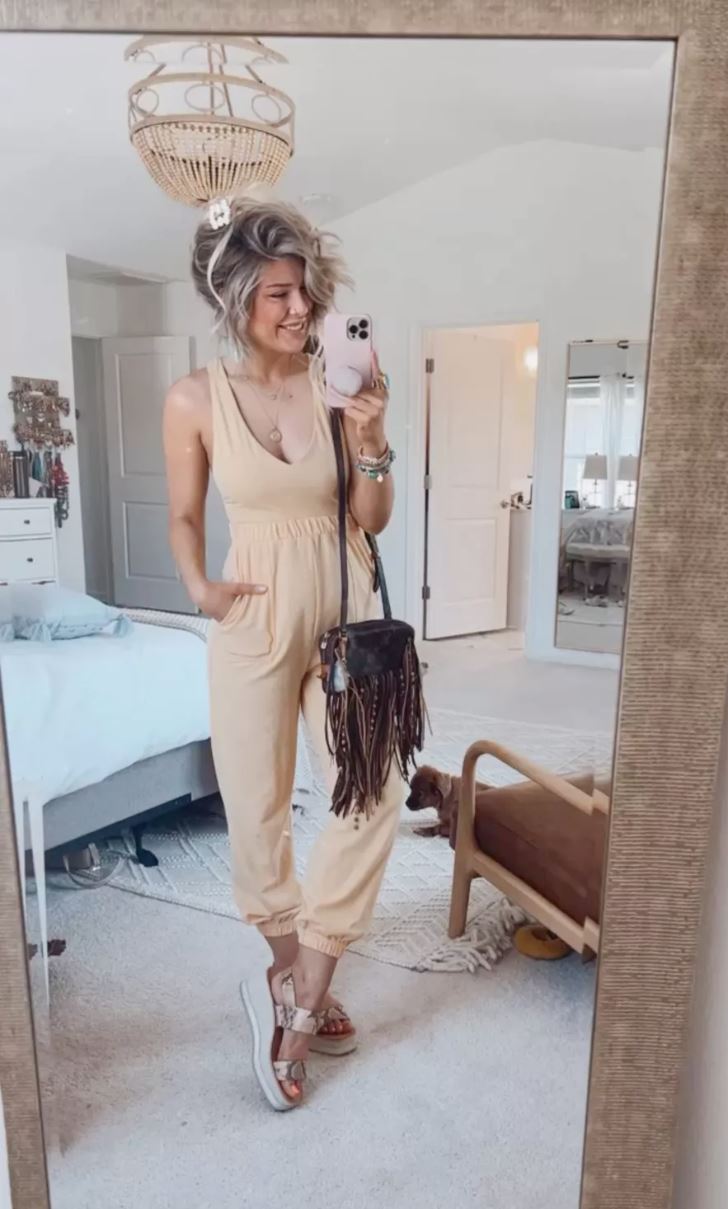Spring Jumpsuit Look - Just Classically Cassidy